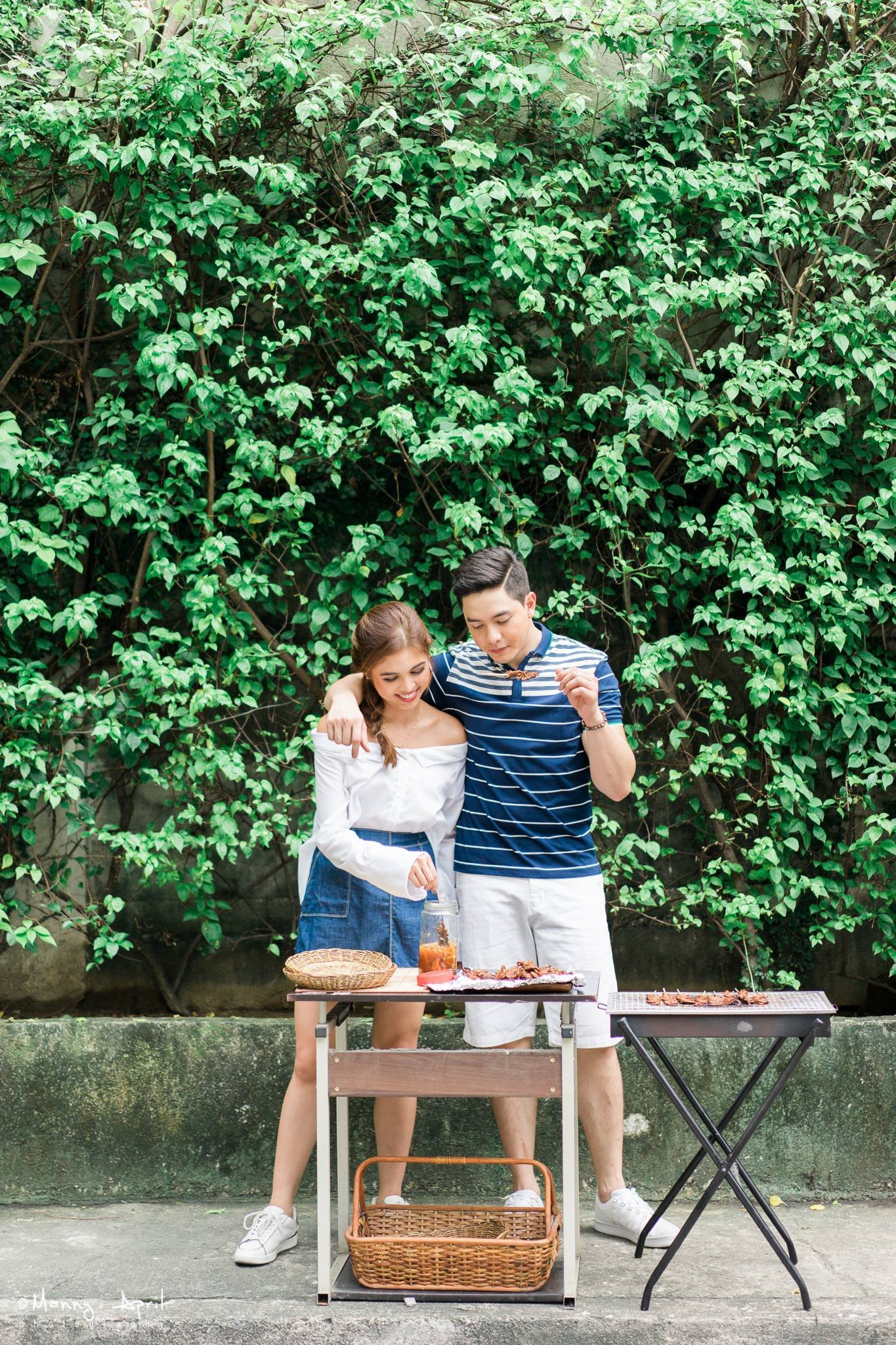 Alden Richards and Maine Mendoza in AlDub prenup photoshoot.