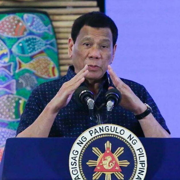 Rodrigo Duterte in Puerto Princesa