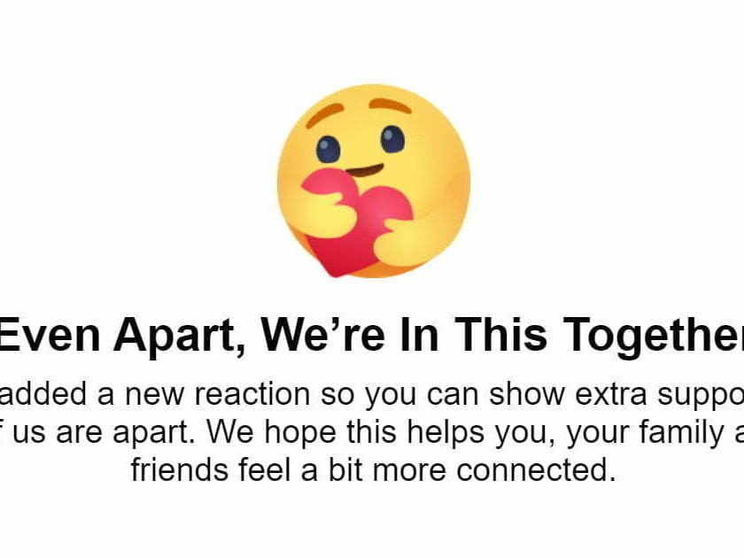 Facebook care emoji reaction